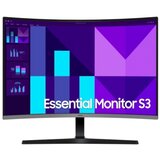 Samsung Monitor LS32D396GAUXEN 32inc/VA,zakrivljen/1920x1080/100Hz/4ms GtG/HDMI,VGA/VESA/zvuènici/cr | Eponuda.com