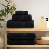 Ručnik za Goste SOLUND 10 pcs Crna 15 x 21 cm 550 gsm | shoptok.hr