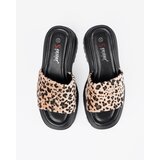 SEASTAR Leopard print platform flip-flops | Shoptok.si