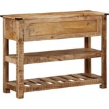  Konzolni stol 100 x 35 x 75 cm od masivnog drva manga | shoptok.hr