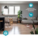 Nedis WIFICI08CWT - Pametna kamera Smartlife 5V, 3 MP, Full HD 1296p, Wi‑Fi, Tuya | Eponuda.com