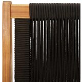  Vrtni namještaj 2 pcs Crna 67 x 76 x 73 cm Čvrsto drvo akacije | shoptok.hr