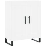  Visoka komoda bijela 69,5x34x180 cm konstruirano drvo Slike