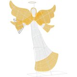  Osvijetljeni kut Topla bijela 116 x 29 x 158.5 cm Poliester | shoptok.hr