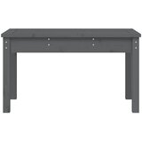  Vrtna klupa siva 80x44x45 cm od masivne borovine | shoptok.hr