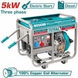 Total Trofazni dizel agregat, 5KW, elektro start | ePonuda.com