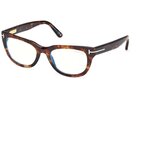 Tom Ford Ženski okvir za dioptrijske naočare Blue block 0FT6066-B 5553, Smeđi Cene