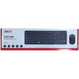 Zeus Z300 bežična tastatura + miš Cene