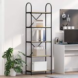 vidaXL Polica sonoma hrast 60 x 30 x 183 cm Konstruirano drvo u