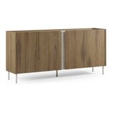 Marckeric Komoda v hrastovem dekorju v naravni barvi 180x83x40,5 cm Lucile – | Shoptok.si