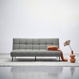 MID.YOU ZOFA S POSTELJNO FUNKCIJO, svetlo siva tekstil | Shoptok.si