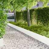  Ograda oko Travnjaka 10 pcs 103 x 30 cm Čelik Bijela | shoptok.hr