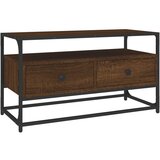 Maison Chic TV omarica - TV stojalo - Televizijska omarica rjavi hrast 80x35x45 cm inženirski les, (21699256) Cene