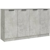 Maison Chic Komoda - Predalnik 2 kosa betonsko siva 60x30x70 cm konstruiran les, (21719975) Cene