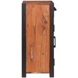 Ormarić Komoda 2 pcs Smeđa 110 x 30 x 75 cm Čvrsto drvo akacije | shoptok.hr