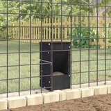  Hranilica za zečeve Crna 12,5 x 12,5 x 25 cm | shoptok.hr