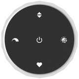 Eglo 390506 - led prigušiva stropna svetiljka estrella LED/20W/230V mesing + daljinski upravljač | Eponuda.com