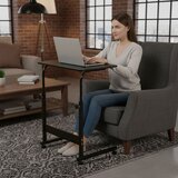  Mobilni stolić za laptop – bočni stolić za fotelju, crni, ModernHome | shoptok.hr