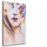  Slikanje po brojevima premium gold - žena sa cvećem | ePonuda.com