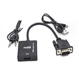 Kettz adapter vga na hdmi konvertor + audio 3.5mm V2H cene