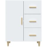  Komoda bijela 69 5x34x90 cm od konstruiranog drva | shoptok.hr
