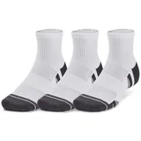 Uniseks čarape PERFORMANCE TECH QTR, 3 para, Bele