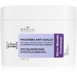 Brelil Professional Anti-yellowing Mask maska proti rumenim tonom za blond in sive lase 220 ml | Shoptok.si