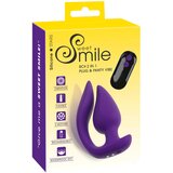 SMILE 2u1 analni vibrator i stimulator klitorisa (ljubičasti) | shoptok.hr