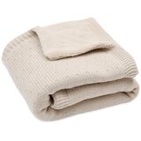 Jollein pletena odejica sprinkle knit sand/fluffy | Shoptok.si