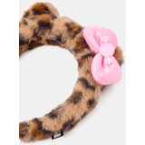 Sinsay Traka za kosu s krznenim efektom i leopard uzorkom Hello Kitty | shoptok.hr