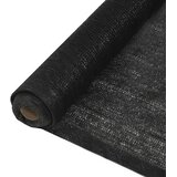  Mreža za privatnost HDPE 2 x 25 m crna | shoptok.hr