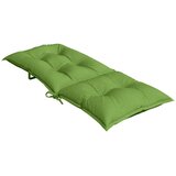 Jastuci za stolice 6 kom prošarano zelena 120x50x7cm od tkanine | shoptok.hr