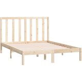  Okvir za krevet od masivne borovine 135 x 190 cm 4FT6 bračni | shoptok.hr