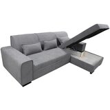 MID.YOU KOTNA SEDEŽNA GARNITURA, struktura, bouclé siva | Shoptok.si