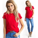 BASIC Feel Good T-shirt-RV-TS-4623.86-red | Shoptok.si