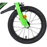 Volare dječji bicikl Sportivo 14″ zeleno-crne boje, s dvije ručne kočnice | shoptok.hr