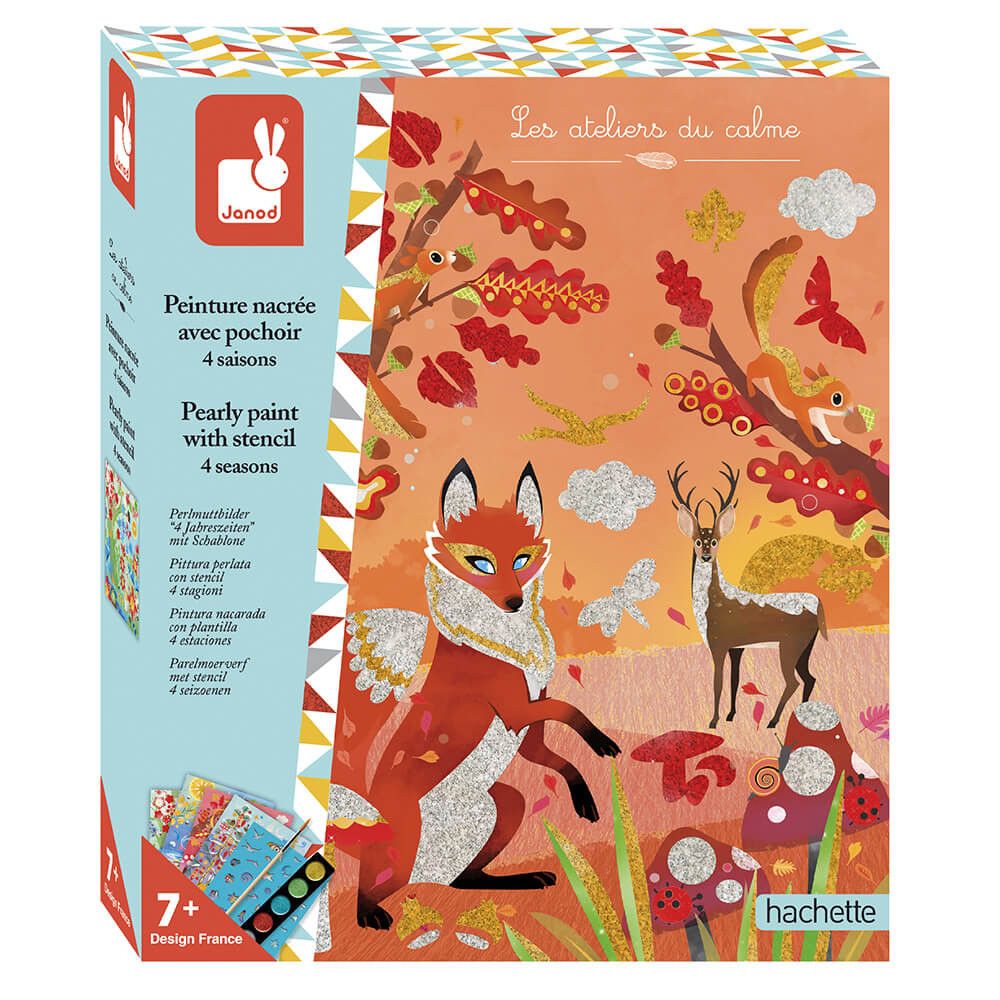 Janod Kreativni set - Crtanje perlicama 4 godišnja doba | Eponuda.com