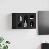 ormarić s policom Crna 60 x 20 x 40 cm Konstruirano drvo