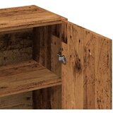 vidaXL Komoda boja starog drva 70 x 34 x 90 cm od konstruiranog drva | shoptok.hr
