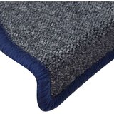  Podloge za stopnice 30 kosov Temno siva in modra 56x17x3 cm, (21826849) | Shoptok.si