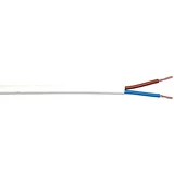  Izolirani kabel (H03VVH2-F2x0,75, 10 m, Bijele boje)