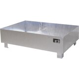 eurokraft pro Jeklena prestrezna kadica, DxŠxV 1200 x 800 x 360 mm, prestrezna prostornina 224 l | Shoptok.si