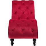 vidaXL Počivalnik iz rdečega žameta | Shoptok.si