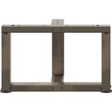  Noge za klub stolić T-oblika 2 kom Crne 50x25x(30-31) cm Čelik | shoptok.hr