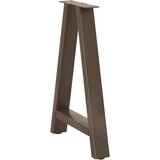  Noge za blagovaonski stol A-oblika 2 kom 50 x (72-73) cm Čelik - Prirodna 50 x (72-73) cm 1 | shoptok.hr