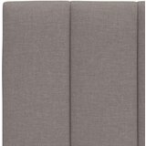 vidaXL Vzglavna stranica taupe 90 cm blago | Shoptok.si