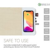  I USB hub s brzim bežičnim punjenjem za monitor Pout Eyes8, Crna | shoptok.hr