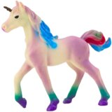  Kolekcionarska figurica Mali jednorog - 8 CM - plavo-ljubičasto-bijeli | shoptok.hr
