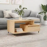 Klubska mizica sonoma hrast 90x49x45 cm konstruiran les - Klubska Mizica, (21574010)