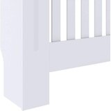  Pokrivač radijatora 2 pcs Bijelo 78 x 19 x 81,5 cm | shoptok.hr